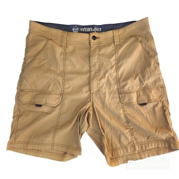 Wrangler Mens Outdoor Series Front Side Cargo Shorts 38 - Picture 1 of 9